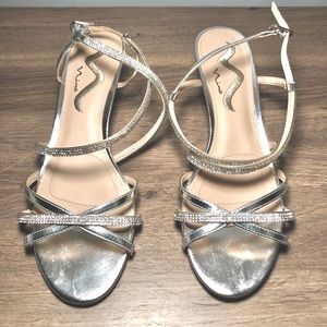 Nina Sparkle Small Wedge Heels